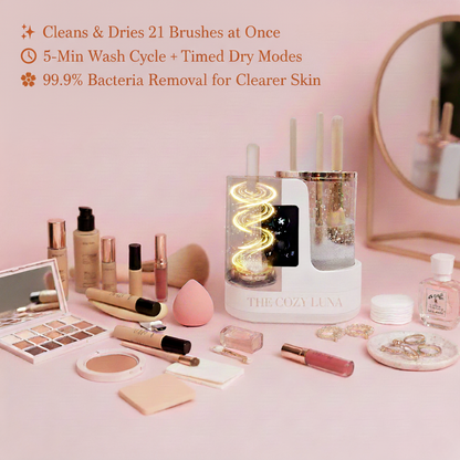 BeautySwirl™ Pro - Cosmetic Brush Cleaner