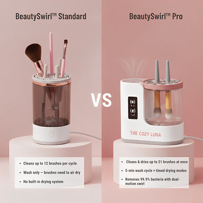 BeautySwirl™ Pro - Cosmetic Brush Cleaner
